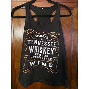“Smooth As Tennessee Whiskey” Black Tank